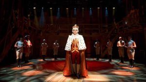 Brian d'Arcy James as King George III in HAMILTON